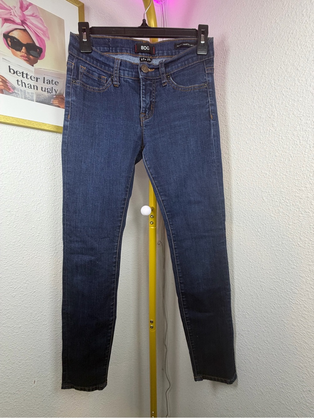 Urban Outfitters BDG Mid Rise Cigarette Ankle Jeans Women’s 27x30